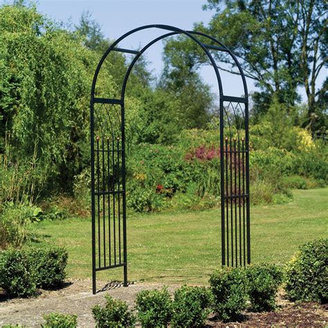 archway sheet metal|solid metal arches for gardens.